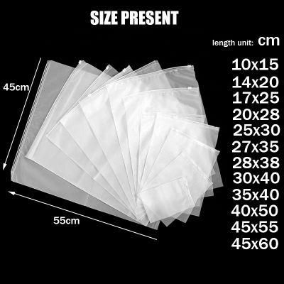 Wholesale Packaging Bags Zipper Frosted Surface Sealing Zipper Lock Bags Packaging Customised Packaging Bags