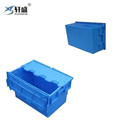PP Material Heavy Duty Stackable No Foldable Plastic Moving Crate