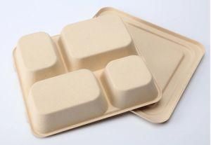 Paper Pulp Box Eco-Friendly Packaging Tray with OEM Design for Bamboo Pulp Tray