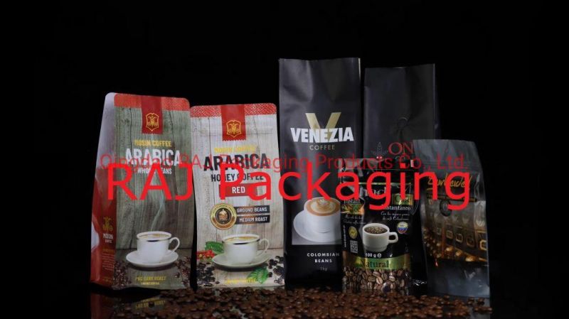 13 Years Experience Chinese Laminated Food Coffee Snack Packaging Stand up Pouch with Resealable Ziplock Zipper Plastic Packaging Bag Supplier