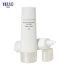 Matte White Flat Plastic Packaging Tubes Soft Squeeze Lotion Cream Tube