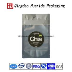 Aluminum Transparent Printed Plastic Chia Seed Packaging Bags