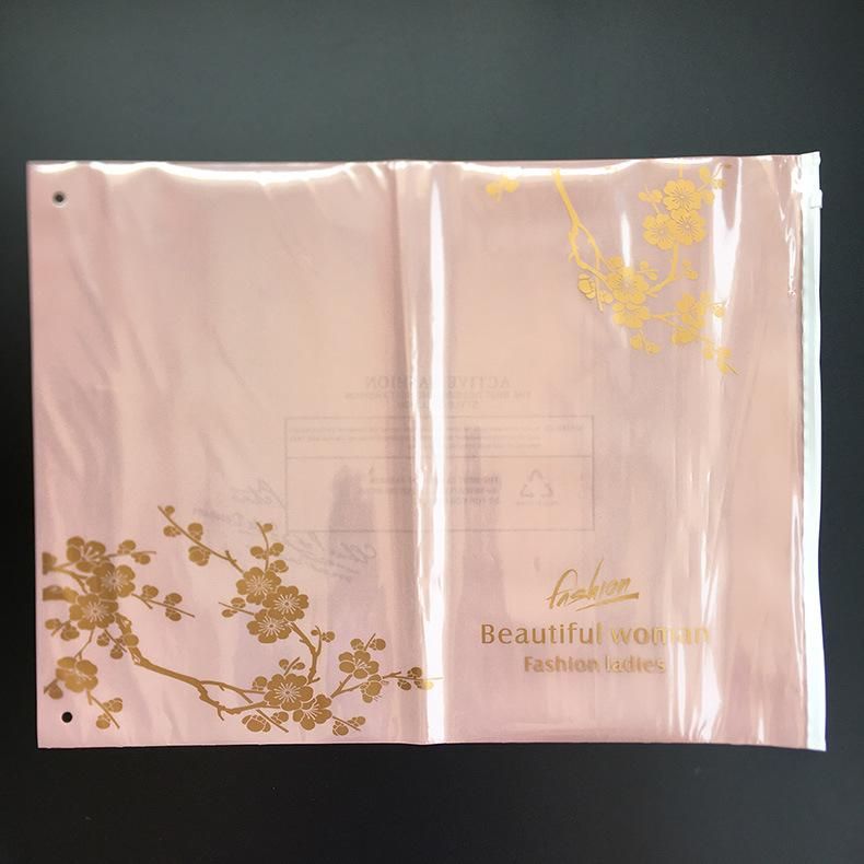 Manufacturer Custom Logo Poly Bags for Clothing Ziplock Packaging Bags