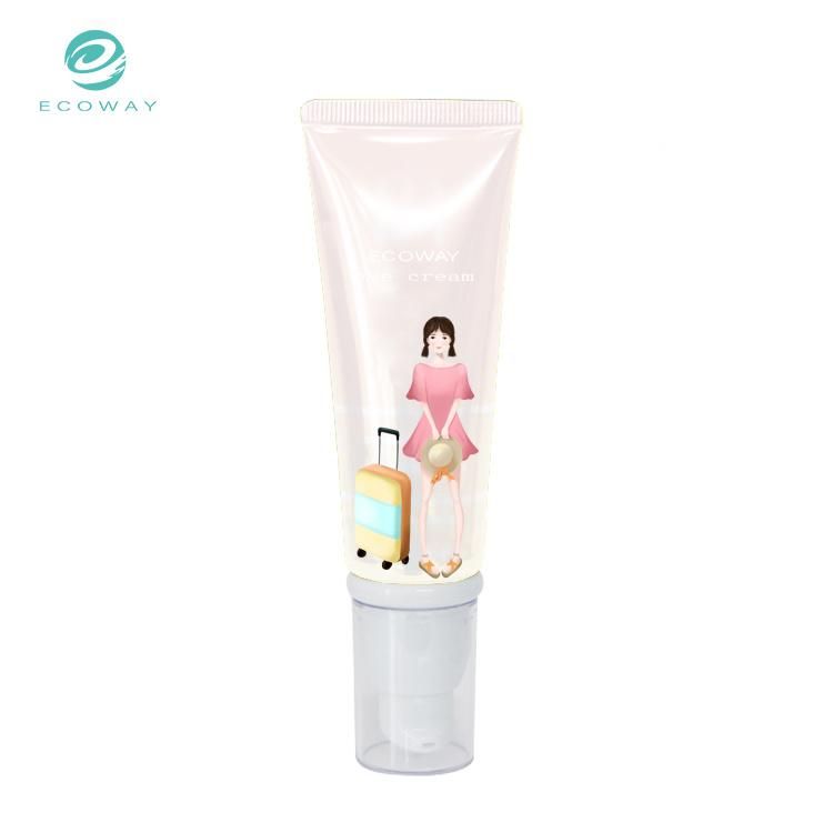 PE 50g Bb and Cc Airless Cream Tube Cosmetic Packaging Tube