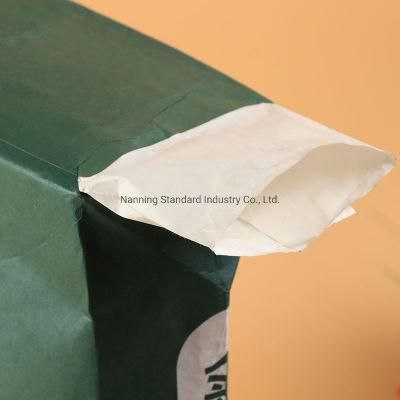 1-50kg Germany Machine Made Cement Paper Bag for Cement, Mortar. Chemical, Food, Shopping, Grocery, etc