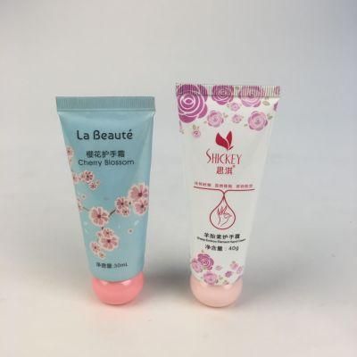 China Professional Packaging Factory Plastic Soft Touch Cosmetic PE Tube Packaging