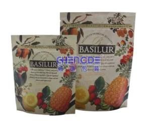 Stand up Zipper Bag Pouch, Tea Packaging, Food Packaging