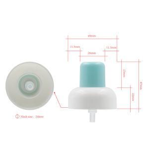 External Spring Plastic PP Cosmetic Packaging Dispenser Round Lotion Pump
