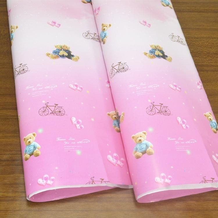 80GSM Custom Design Lovely Wholesale Christmas Gift Packaging Wrapping Paper