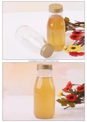 300ml Glass Beverage Bottle &amp; Milk with Tea Bottle