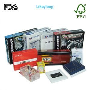 Custom Color Paper Packing Color Box