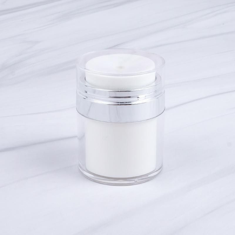 20g 30g 50g 50ml in Stock Plastic Jar Airless Pump Cosmetic Jars Lotion Bottle Airless Cream Jar