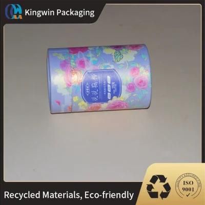 Custom Colored Round T Shirt Paper Tube Packaging