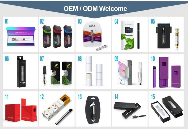 OEM Disposable Vape Packaging Wholesale E Cigarette Paper Box Packaging for Vape Pen