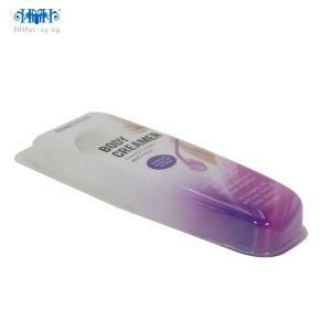 Custom Printed Disposable Plastic Tray Cosmetic Blister Packing for Baby Cream