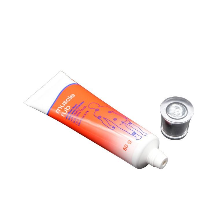 50g Abl Metallic Tube Body Acrylic Plating Doctor Cap Double Cover Health Cream Tube