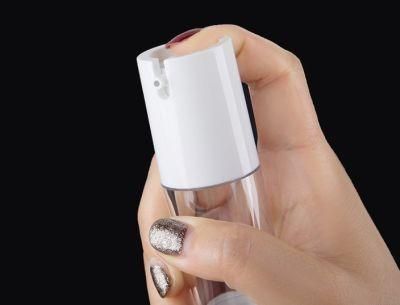 China Supplier 30ml 50ml Customized Color Luxury Plastic Cosmetic Empty Airless Bottle