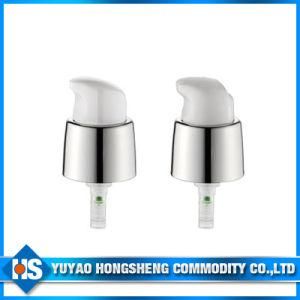18mm Gloss Silver Metal Cream Pump Lockable Face Liquid Pump