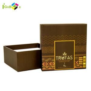 Customized Cardboard Wedding Chocolate Cookies Paper Box Empty Chocolate Box