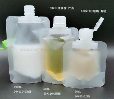 Disinfection Liquid Pouch/Bag with Flip/Fap Cap