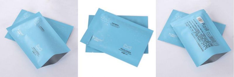 Foil Laminated 3-Side Seal Make-up Mask Packaging Bag