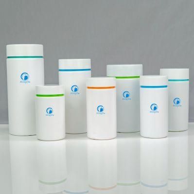 DHA Candy Plastic Packaging Food Grade HDPE Cylindrical Bottle
