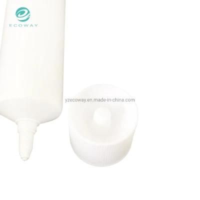 Industrial Tube 220ml PE 50mm Pipe Diameter One-Piece Nozzle Glass Glue Tube