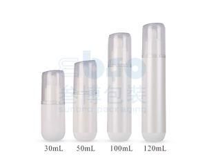 100ml/120ml Plastic Airless Pump Lotion Bottle Cosmetic Packaging