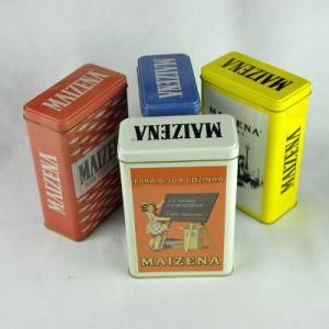 Wholesale Rectangular Shape Metal Tin Box for Tea Packing