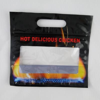 Microwave Safe Hot Chicken Bag with Clear Window