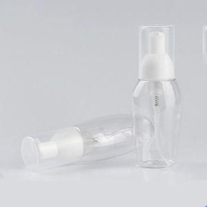 Plastic Pet Cosmetic Foam Pump Bottle, Transparent Plastic Foam Pump Bottle (FB06)