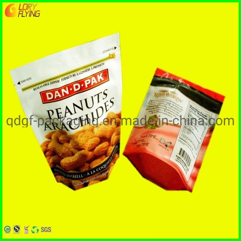 Plastic Packing Bags Food Bag with Zipper for Packing All Kinds of Foods