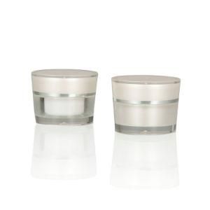 Cosmetic Containers Round Acrylic Jar Plastic Cosmetic Cream Jar