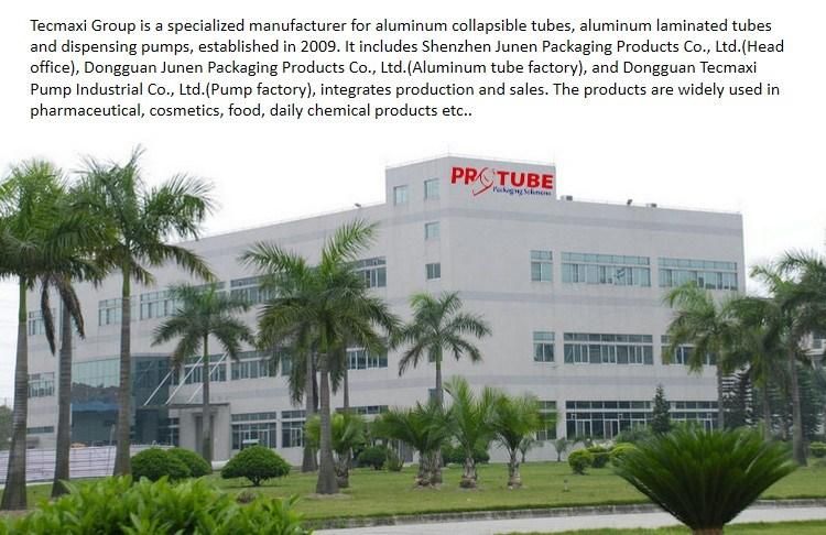 Aluminum Tube for Adhesive Glue with Long Nozzle Plastic Cap