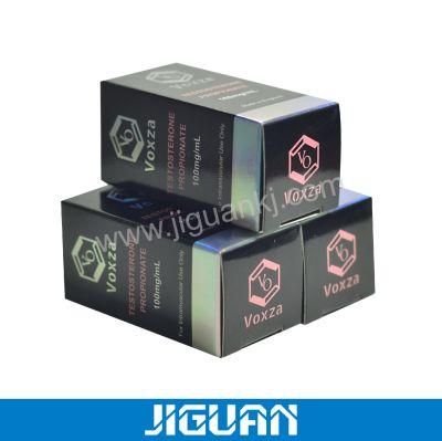 Custom Size Logo 10ml Hologram Glass Steroid Vial Paper Box