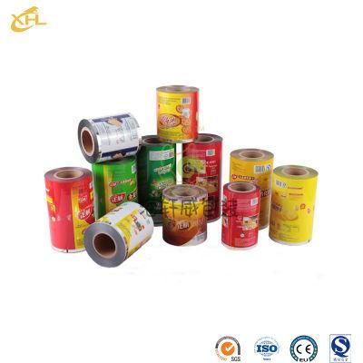 Xiaohuli Package China Salami Packaging Manufacturer Rice Packaging Bag Low MOQ Stretch Film Roll for Candy Food Packaging