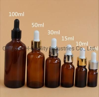15ml Amber Essential Oil Glass Bottles