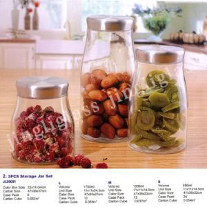 Dry Food Glass Storage Jar / Food Storage Jar