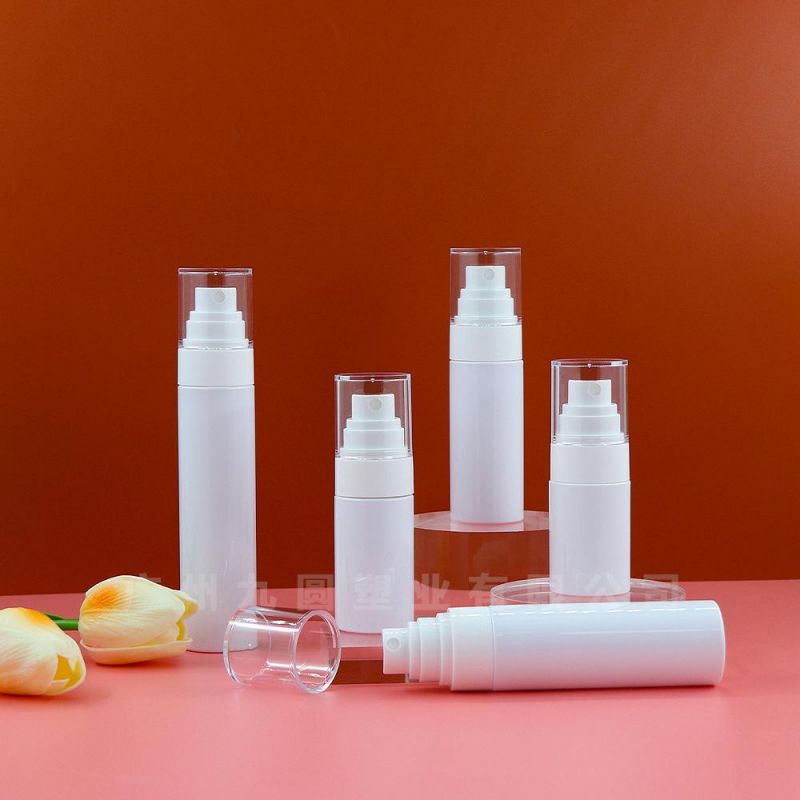 Cosmetic Clear Spray Bottle 30ml 40ml 50ml 60ml 80ml Pet Plastic Spray Bottle