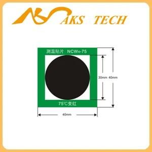 Reversible Temperature Recording Sticker for Overheat Sensitive Products