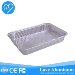 Eco-Friendly Large Bakery for Food Packing Aluminum Foil Tray
