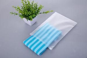 Printed Frosted Zip Lock Plastic Bag