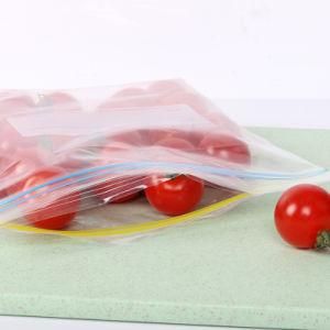 Cheap Reclosable PA/PE Fresh Keeping Self Seal Clear Poly Plastic Slider Zipper Freezer Bag