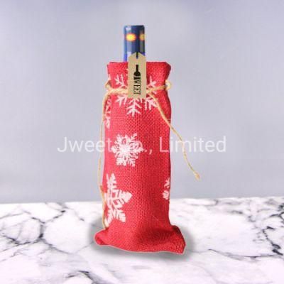 Wine Bottle Jute Tote Bag Wholesale