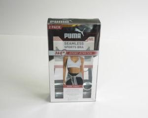 Underwear Woman Sport Bra Design Wholesale Custom Logo Plastic Packaging PP Pet PVC Box