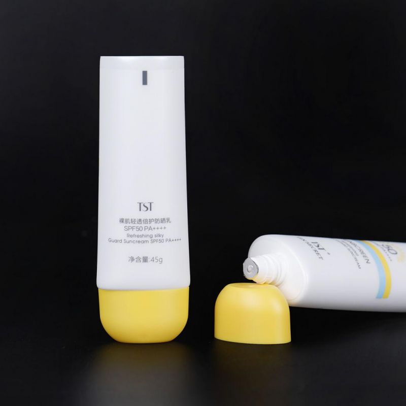 Custom Soft Cosmetic Plastic Sunscreen Body Lotion Plastic Packaging Hoses