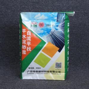 Custom Woven Plastic Color Printed Valve Pocket Packaging Bag