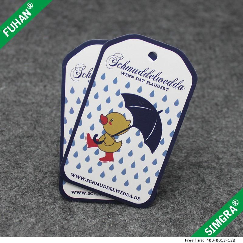 Manufactory Wholesale Paper Lamination Swing Tag