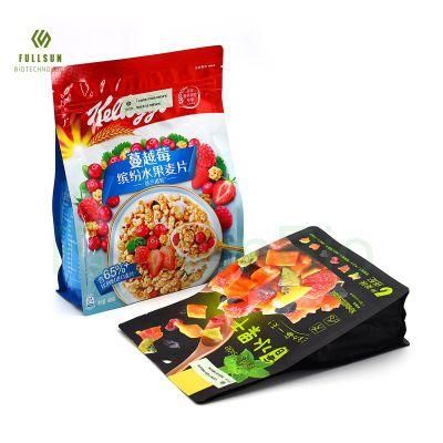 Dried Fruit Packaging Bag Heat Sealing Reusable Custom Printed Snack Food Bag on Sale