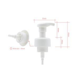 43mm Cosmetic Packaging External Spring Plastic Facial Cream Lotion Pump